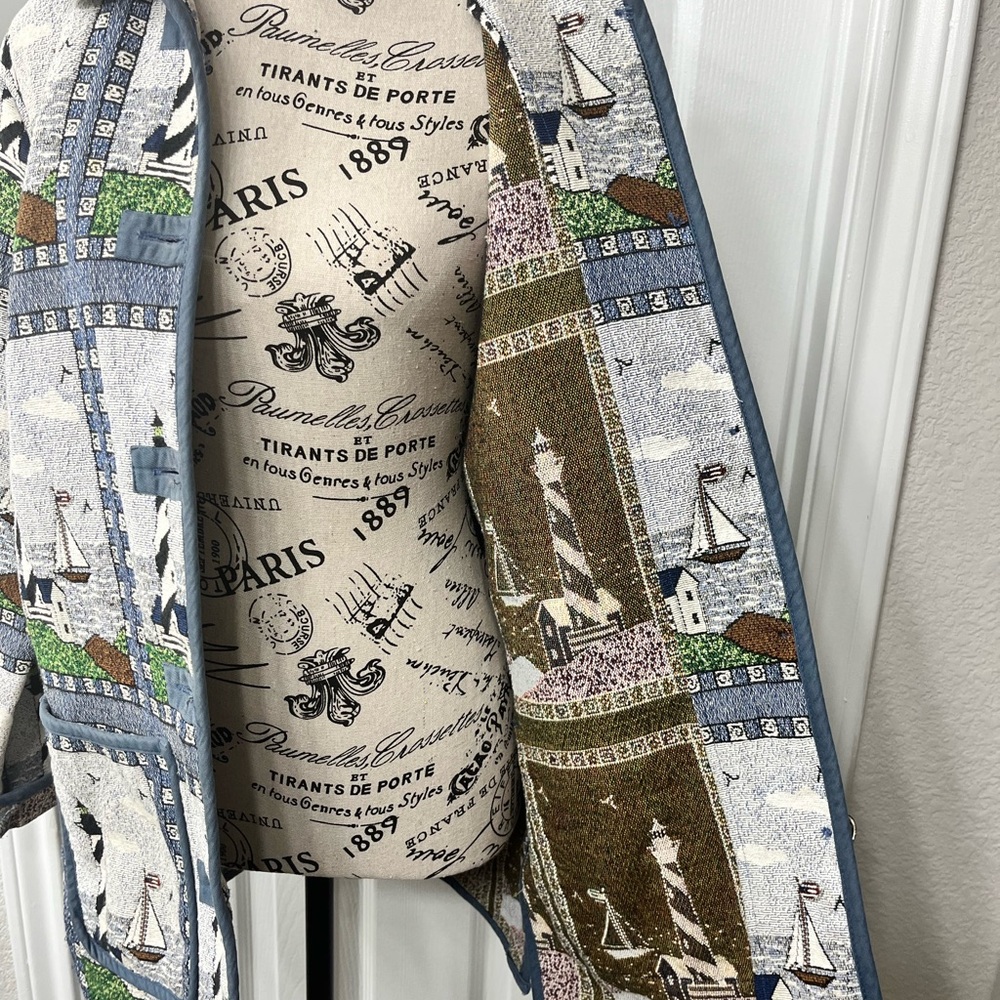 Vintage 80s Blair Lighthouse Jacket - Picture 9 of 12